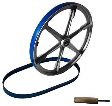 2-Pack Ultra Duty Urethane Band Saw Tires Replacement for Craftsman 10-Inch Model 119214000 Bandsaw - Durable & Smooth Cutting for Woodworking Projects