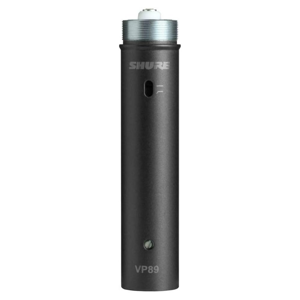 Shure RPM89/PRE Professional Microphone Preamp for VP89 Shotgun Mics - Studio Recording & Field Production Audio Enhancer