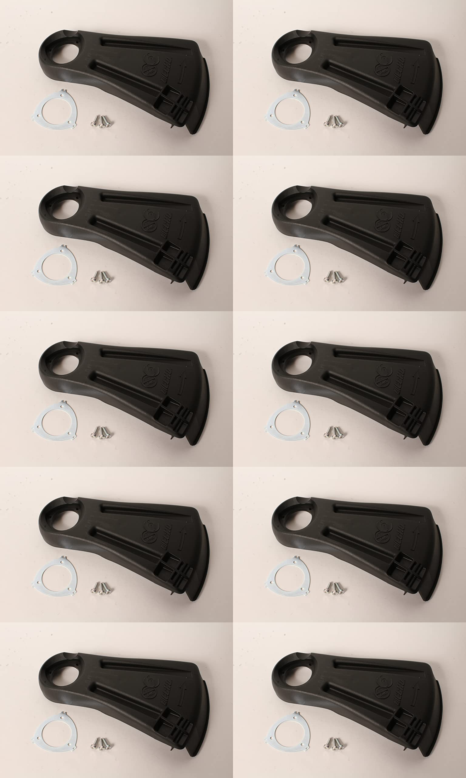 Genuine Echo 10 PK P021053450 String Trimmer Shield Deflector Guard Kit - OEM Replacement Part for Echo Trimmers - Perfect for Lawn Maintenance & Yard Work