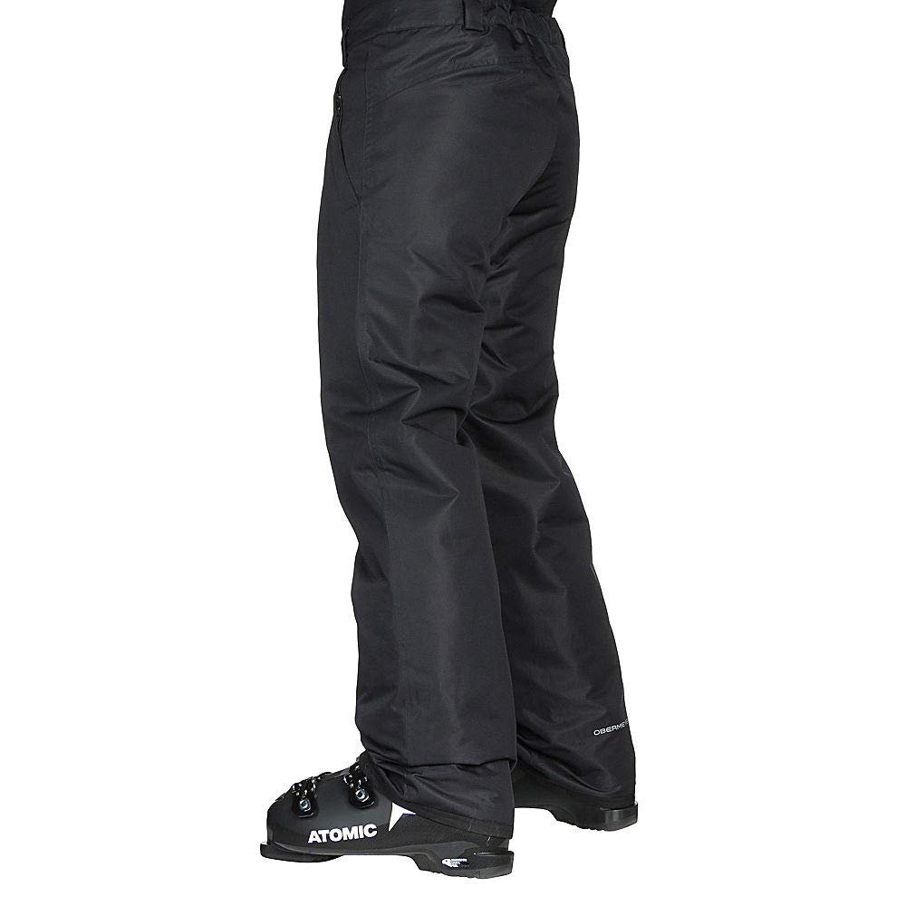 Obermeyer Men's Keystone Pant - Black, Large | Waterproof Ski Pants for Men | Perfect for Winter Sports & Outdoor Adventures