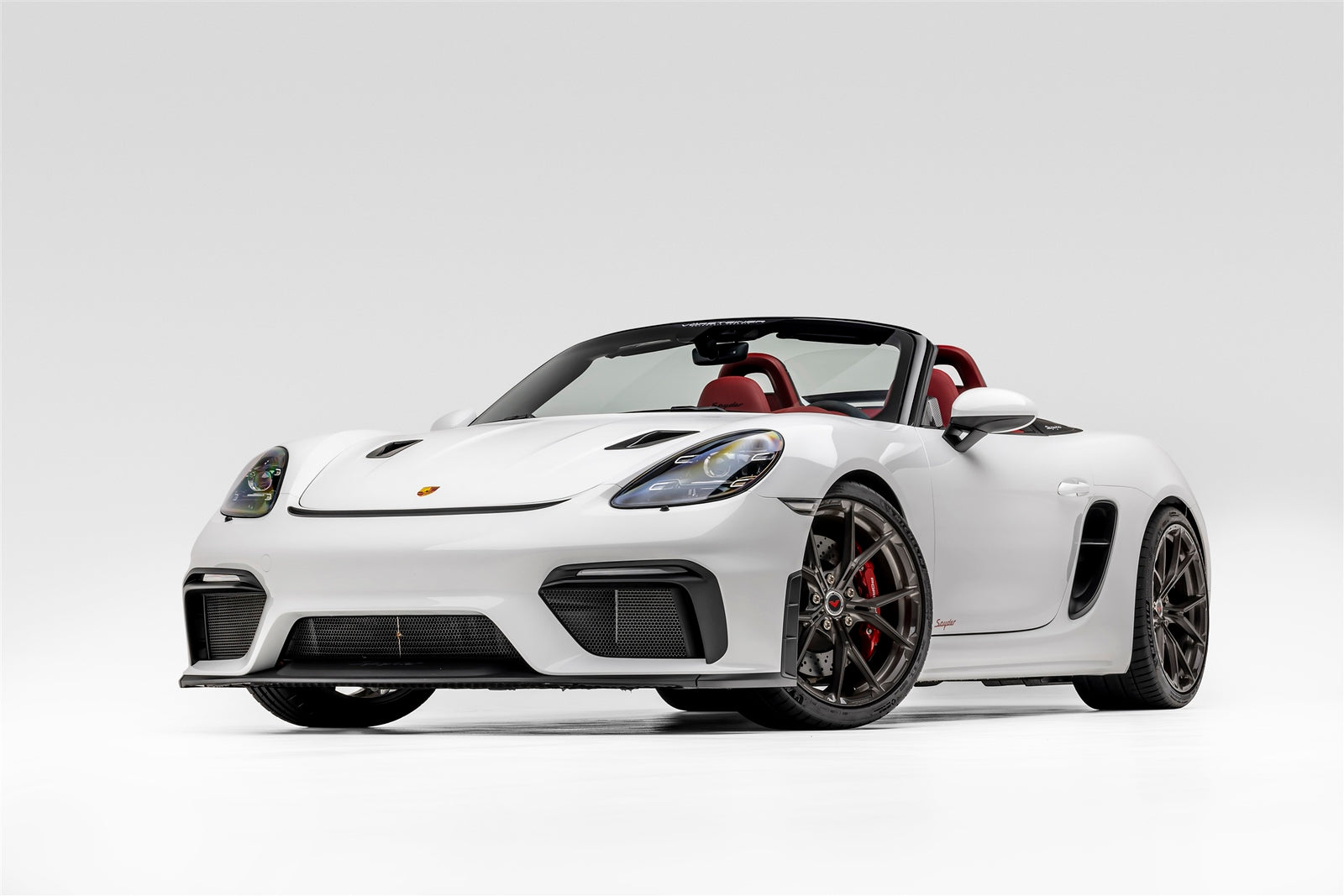 Porsche 718 Spyder VFA 103 Diecast Model Car - 1:18 Scale Collectible Toy for Adults & Kids - Perfect for Display, Gifts & Car Enthusiast Collections