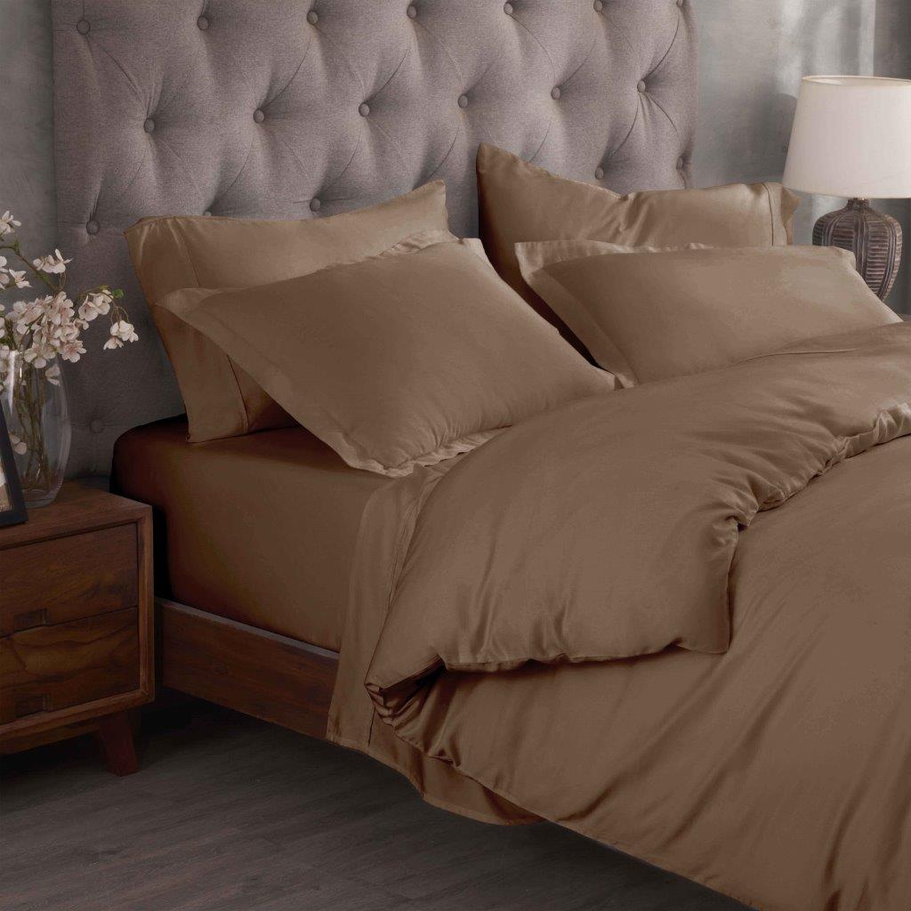Premium 100% Egyptian Cotton Duvet Cover Set - 300 Thread Count, Breathable & Soft Bedding for All Seasons - Perfect for Master Bedroom, Guest Room & Luxury Hotels