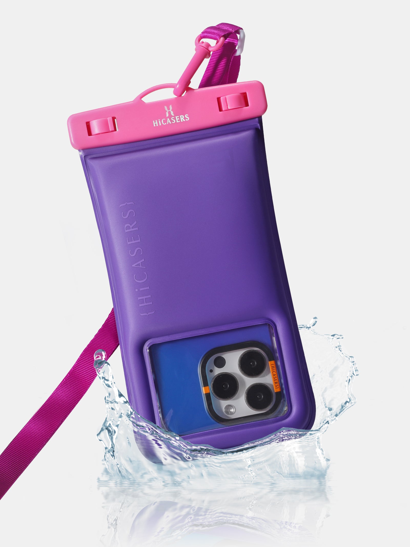 Waterproof Phone Pouch for Swimming, Beach & Outdoor Activities - IPX8 Certified Dry Bag Case for iPhone & Samsung Galaxy (Up to 7