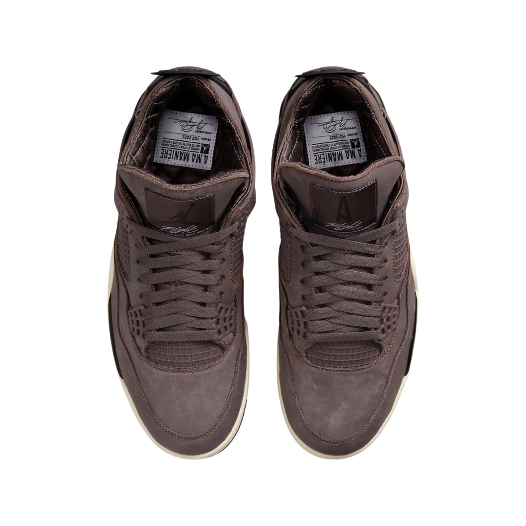 Air Jordan 4 SP Retro A Ma Maniere Violet Ore Medium Ash Black Sneakers - Men's Basketball Shoes for Streetwear & Casual Outfits