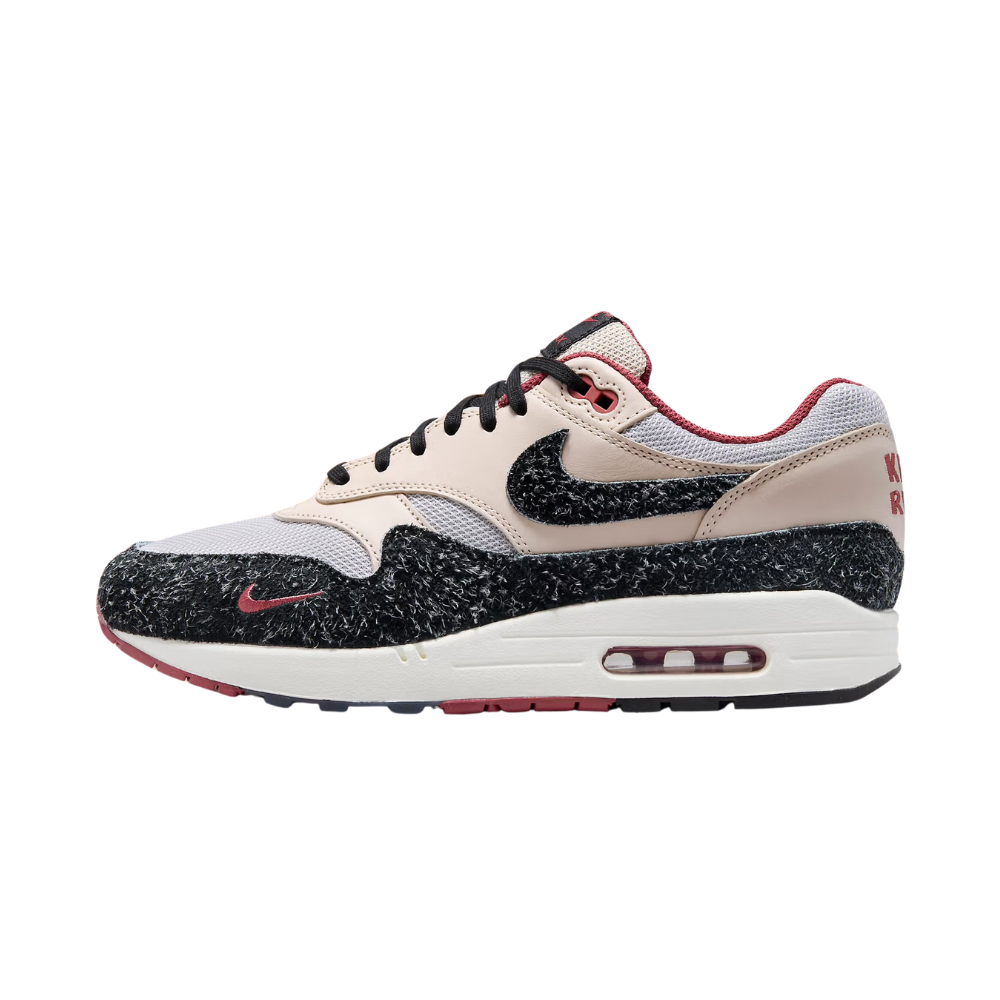 Nike Air Max 1 Keep Rippin Stop Slipping 2.0 Sneakers - Pearl White/Black/Vast Grey/Cedar - Running Shoes for Men & Women - Perfect for Gym, Workouts & Casual Wear