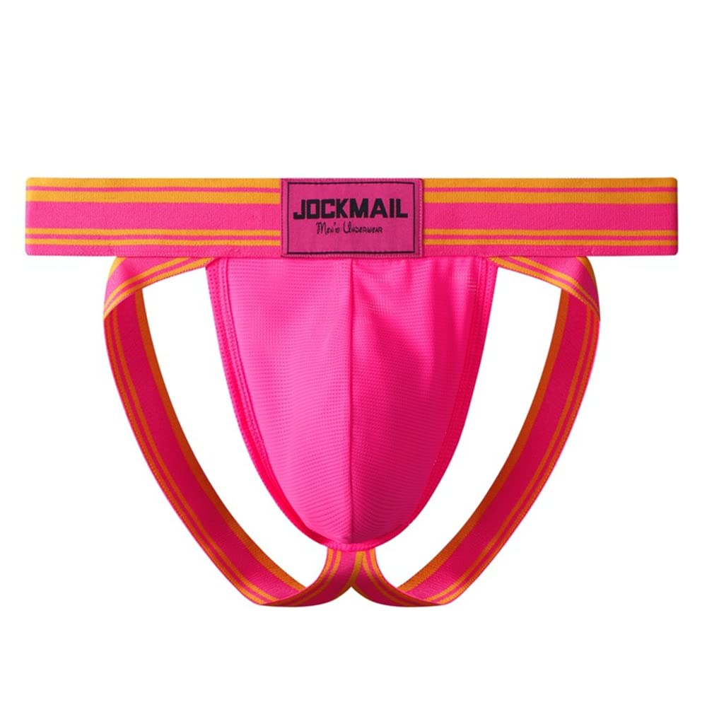 JOCKMAIL Men's Athletic Jockstrap Support Underwear - Breathable & Comfortable for Gym, Running, Cycling & Sports - Premium Male Underwear for Active Lifestyle & Workout Support