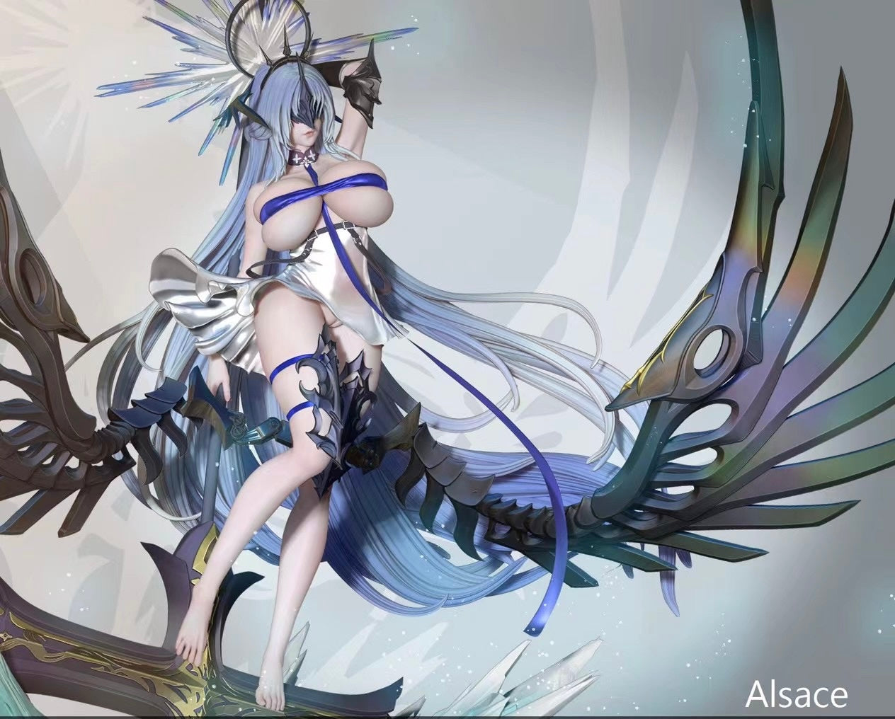 Azur Lane Alsace Cosplay Costume - Meteorite Studio Official | Perfect for Anime Conventions, Cosplay Events & Themed Parties