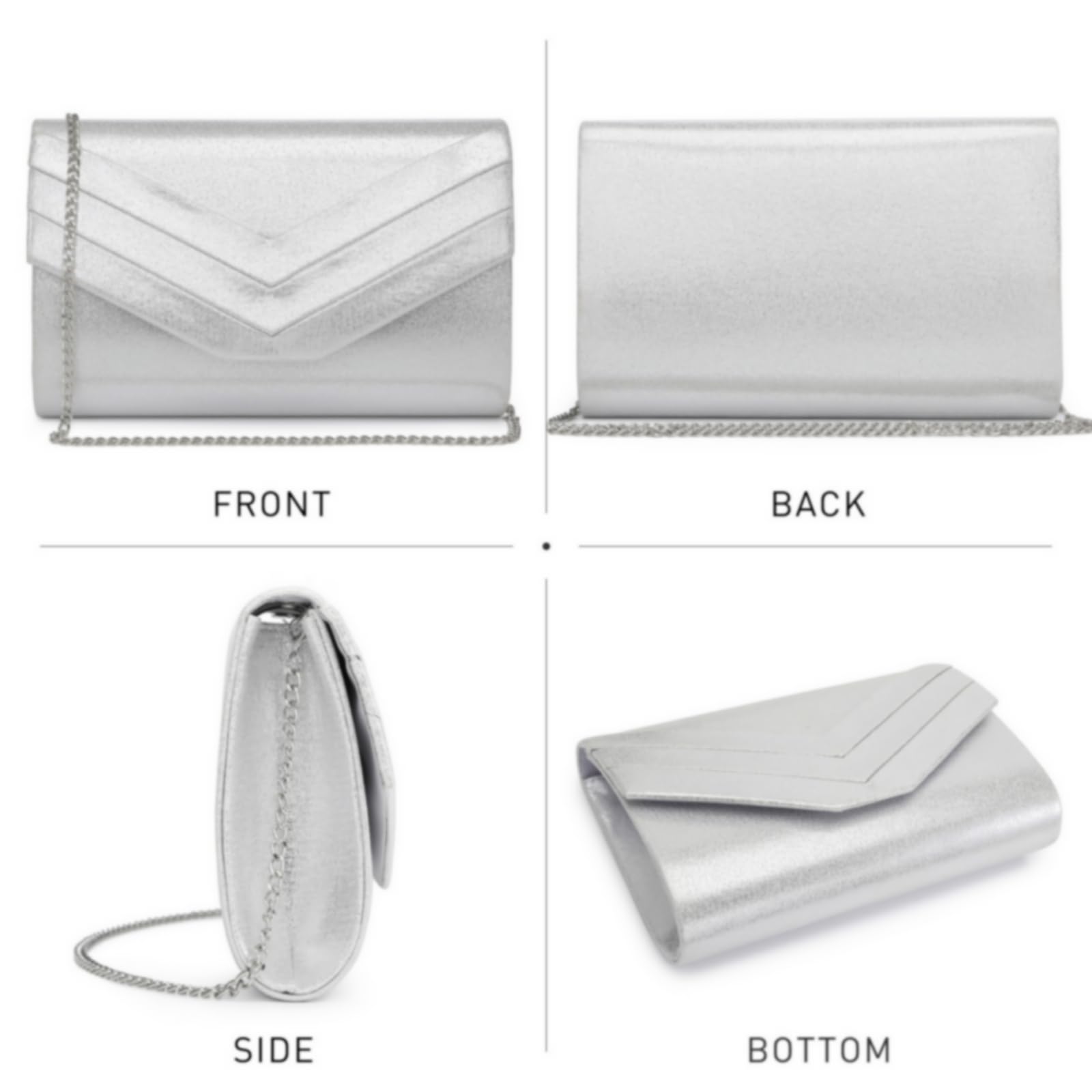Elegant Women's Evening Bags for Weddings & Formal Parties - Stylish Clutch Purses for Prom, Cocktail Events & Special Occasions | Perfect Bridal Accessory & Night Out Handbag