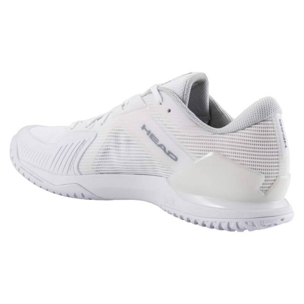 Head Sprint Pro 4.0 Wide Men's Tennis Shoes - White/Black - Lightweight Performance Court Shoes for Tennis, Pickleball & Casual Wear