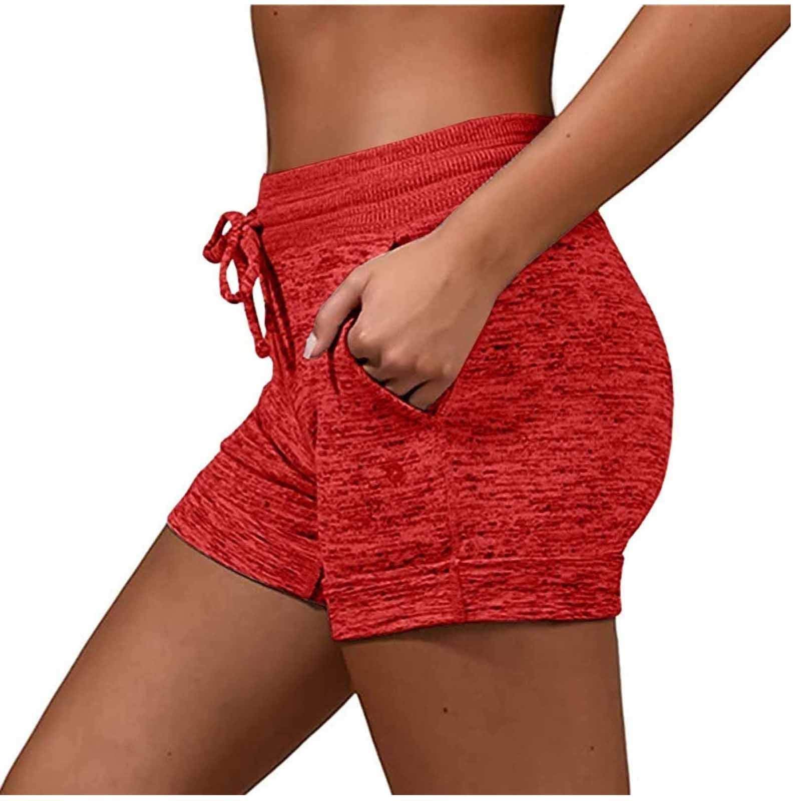Comfy Women's Lounge Shorts with Pockets & Drawstring - Soft Activewear Yoga Pants for Workout, Running & Home Relaxation | Perfect for Gym, Yoga Class & Casual Wear