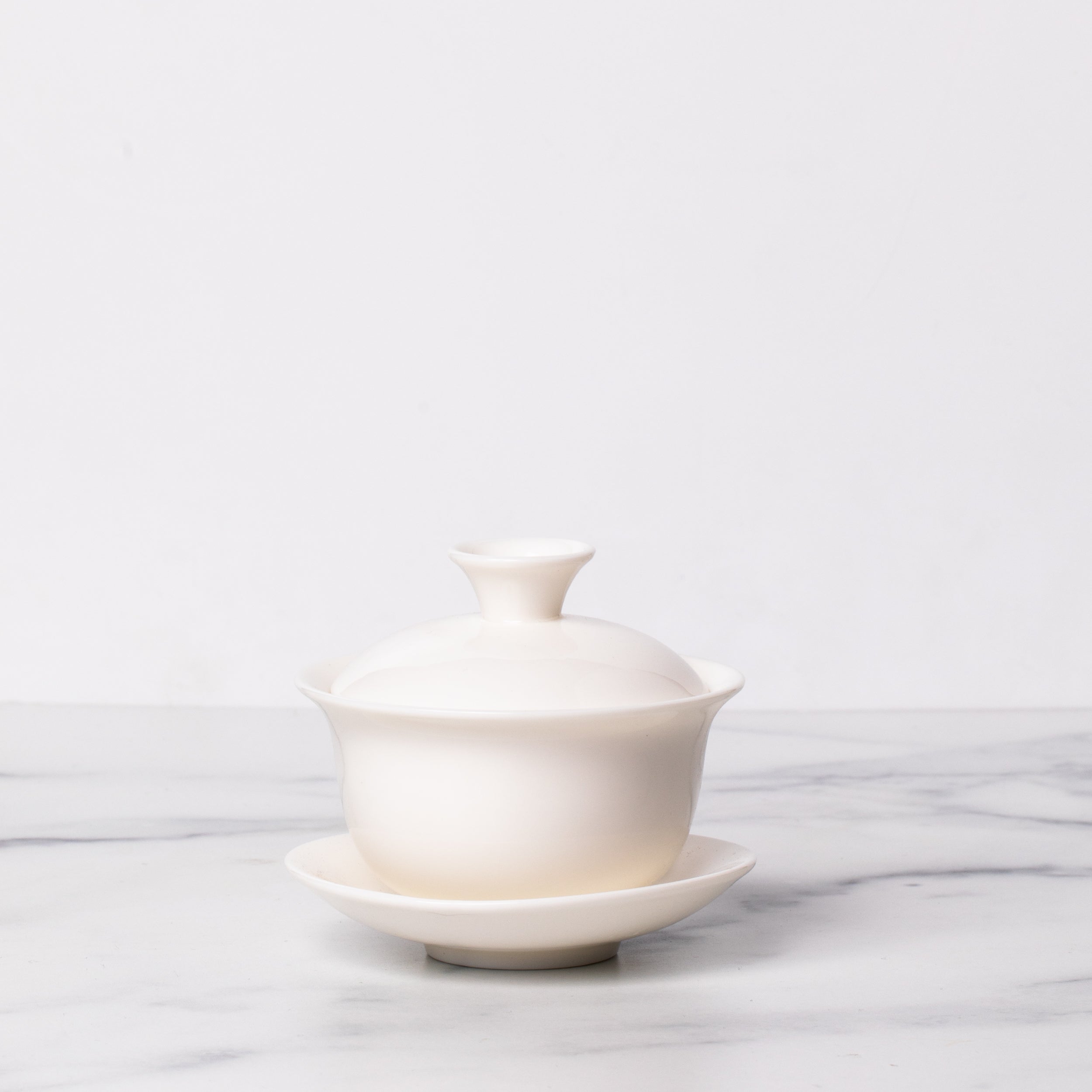 Premium Ceramic Gaiwan Tea Set - Traditional Chinese Brewing Cup with Lid and Saucer - Perfect for Gongfu Tea Ceremony, Loose Leaf Tea, and Home Tea Parties