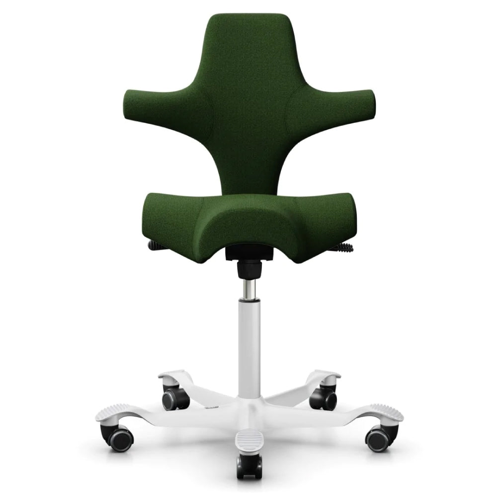 HÅG Capisco 8106 Ergonomic Saddle Chair - Adjustable Height & Tilt for Office & Home Workspace - Perfect for Desk Work, Gaming & Creative Professionals