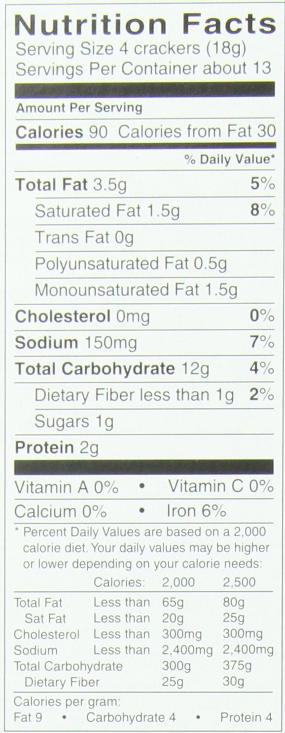 Dare Breton Original Crackers – Healthy Party Snacks, No Artificial Flavors, 0g Trans Fat – 7 Oz (Pack of 12) – Perfect for Office, Picnics & Family Gatherings