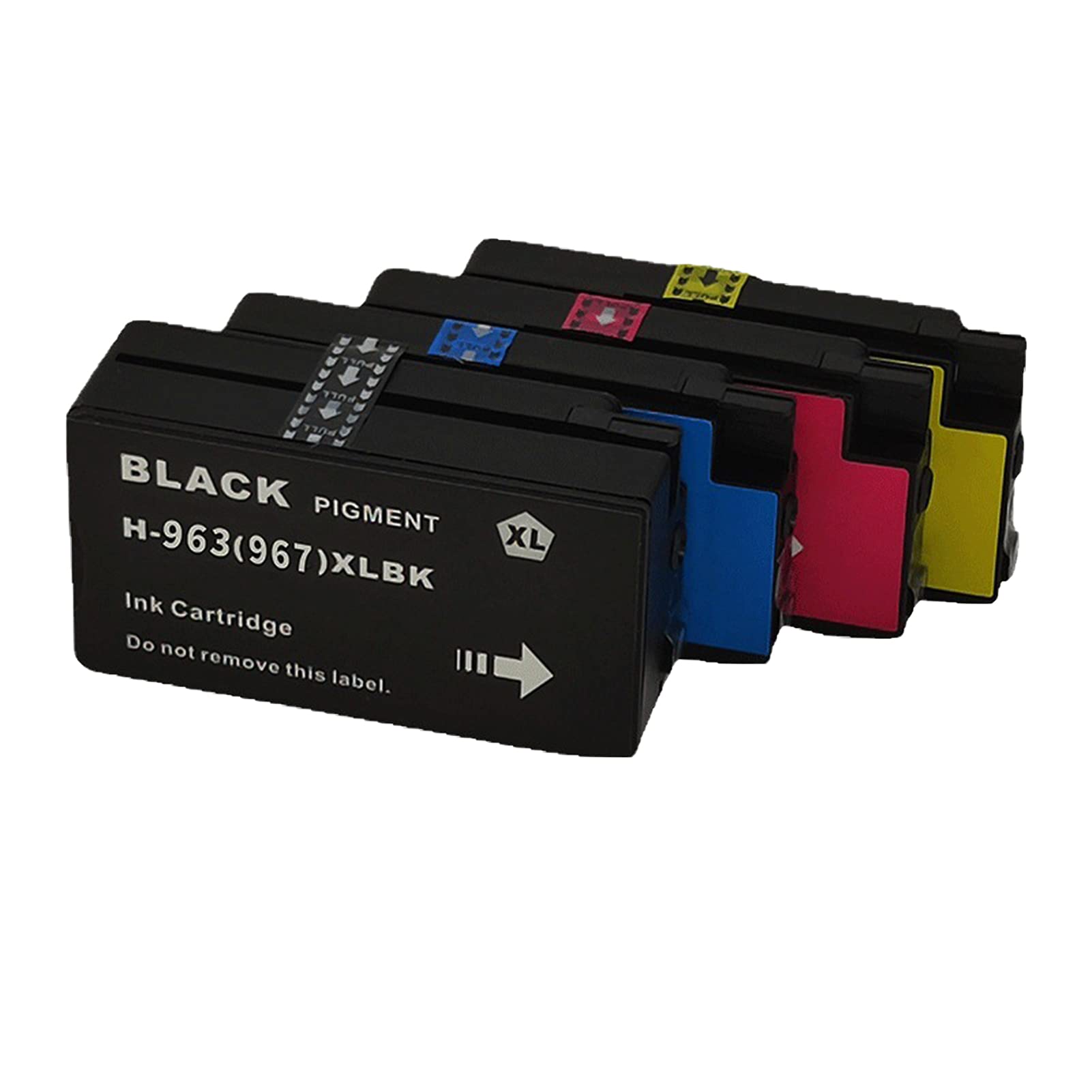 RICR Remanufactured HP 963 967 XL Ink Cartridges - 1 Set Replacement for HP OfficeJet Pro 9020 9022 9025 9010-9019 Printers | High-Quality Compatible Ink | Perfect for Home & Office Printing