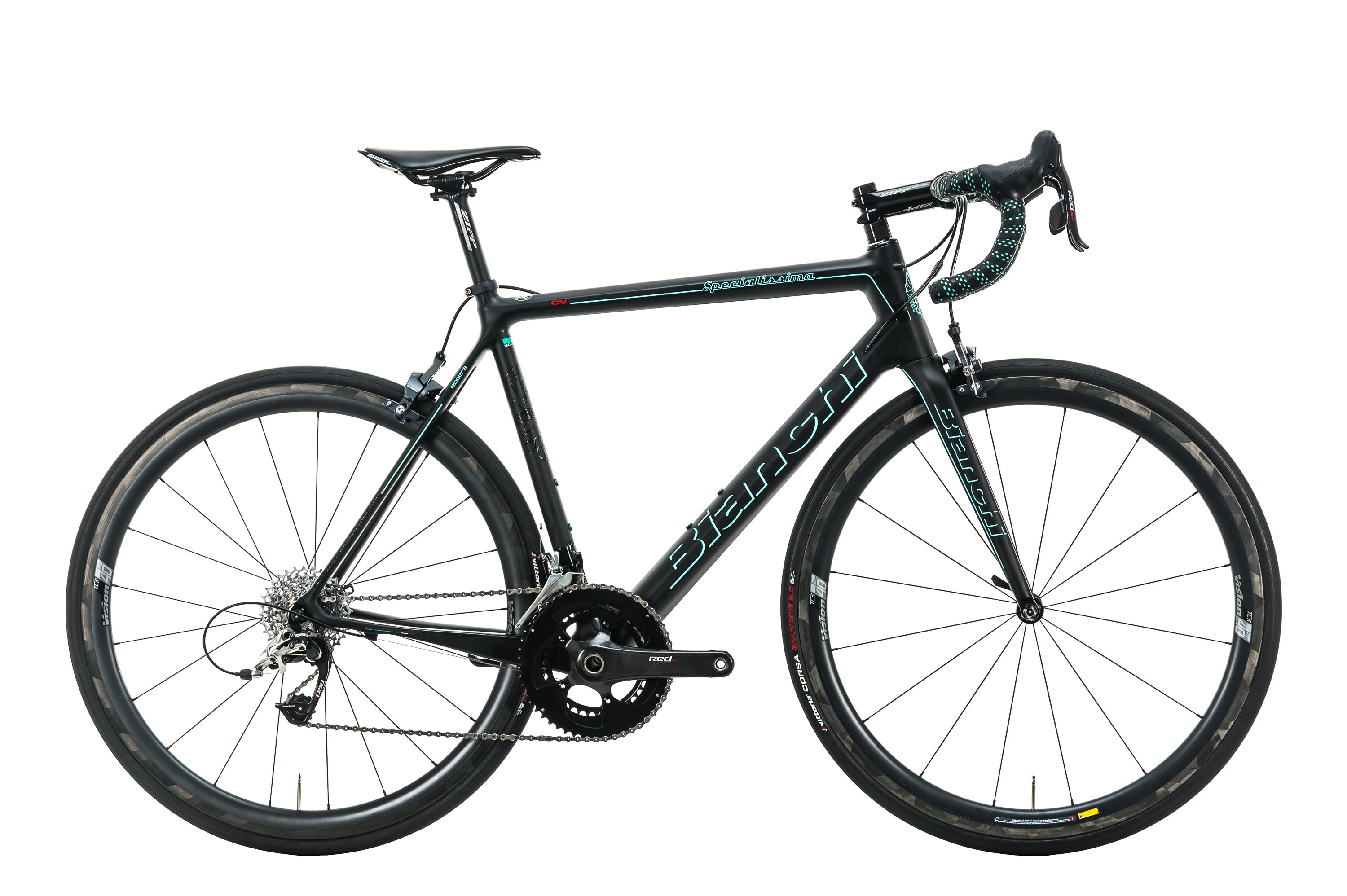 Bianchi Specialissima Road Bike 2017 - 57cm Carbon Frame Lightweight Racing Bicycle for Men - Perfect for Road Racing, Endurance Training & Long-Distance Cycling
