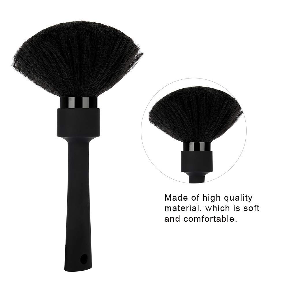 Professional Hair Cutting & Styling Brush with Extendable Handle - Salon Quality Hair Duster for Barbers & Stylists - Perfect for Haircut Cleanup, Salon Floor Sweeping & Home Hair Styling