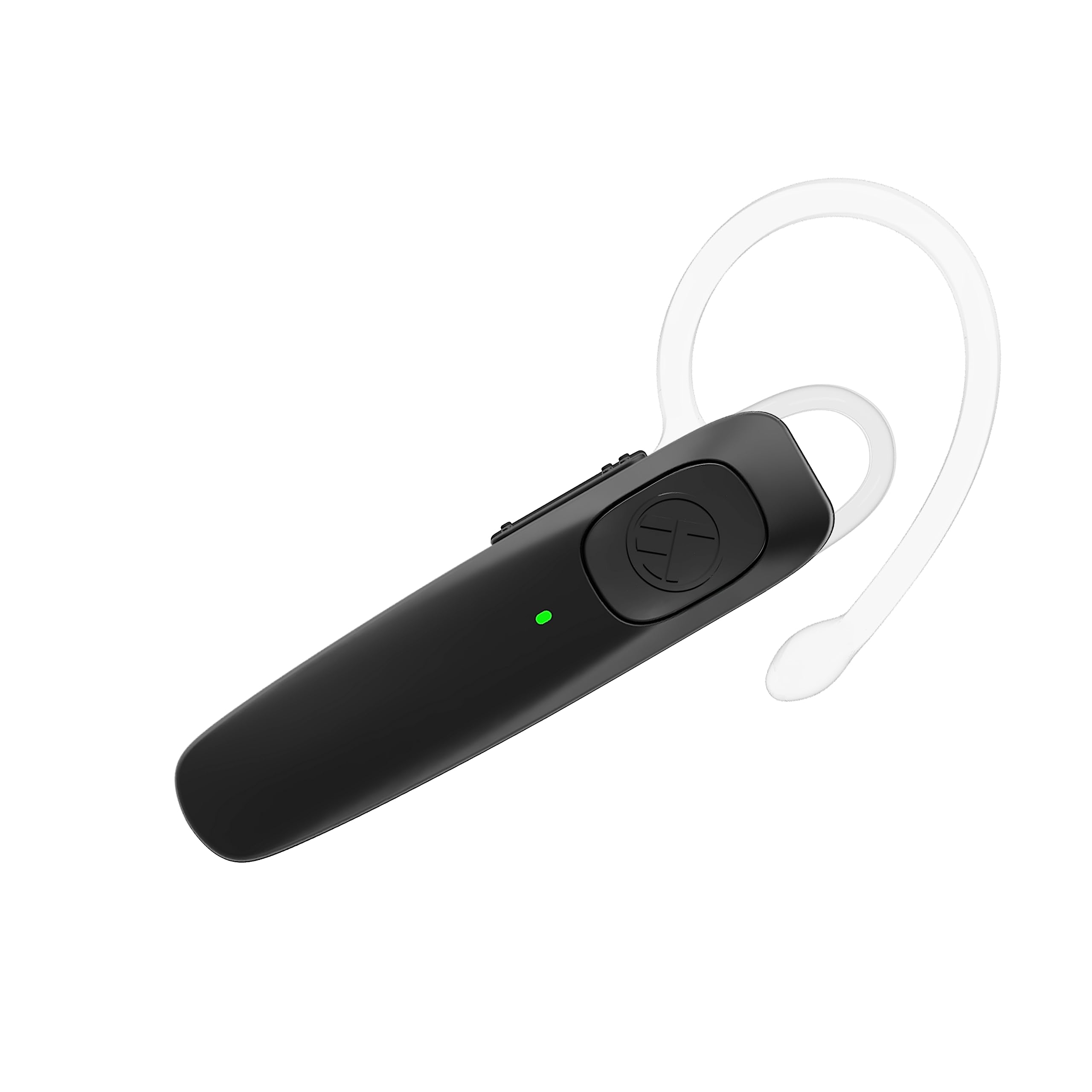 TELLUR VOX 155 Wireless Bluetooth Headset Mono - Hands-Free Headset with USB-C Charging, Multipoint Connectivity, HD Voice & Dual Noise Cancelling Mics, 360° Rotatable Hook - Perfect for Office Calls, Driving, and Remote Work