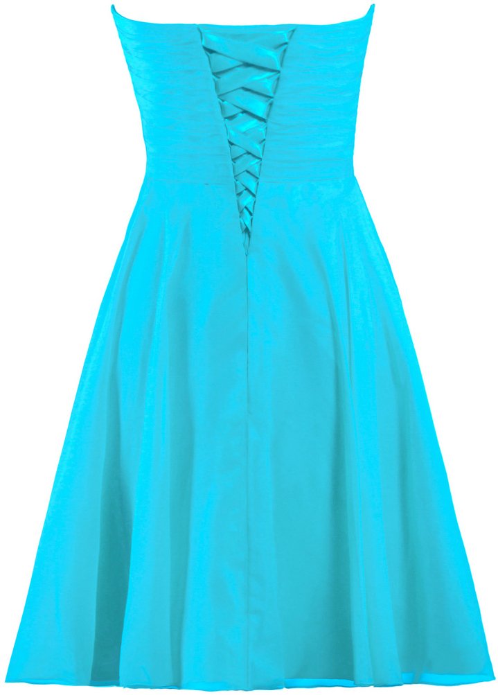 Elegant Sweetheart Neckline Short Bridesmaid Dresses 2024 | Women's Wedding Guest & Cocktail Party Dress | Perfect for Bridal Showers, Receptions & Formal Events
