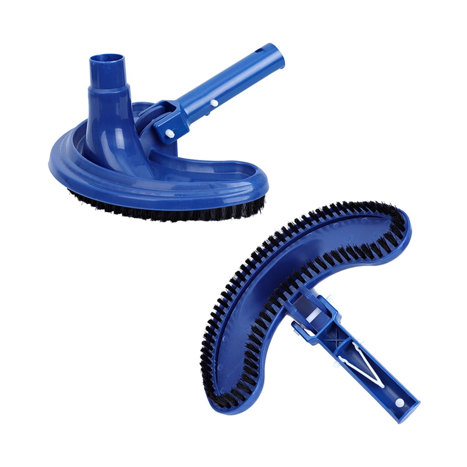 **Pool Vacuum Cleaner with Suction Head & Brush - Heavy Duty Spa, Fountain & Pond Cleaning Tool for Inground & Above Ground Swimming Pools - Perfect for Weekly Maintenance & Algae Removal**