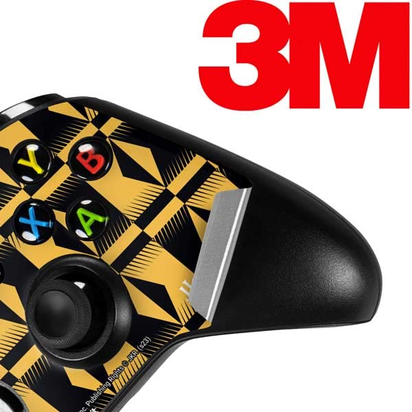 Officially Licensed Warner Bros Hufflepuff Gaming Skin for Xbox One S Controller - Custom Decal Sticker for Enhanced Grip & Style - Perfect for Gamers & Harry Potter Fans
