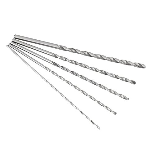 High-Speed Steel Twist Drill Bits for Wood, Plastic & Metal - Perfect for DIY Projects, Woodworking & Home Repairs