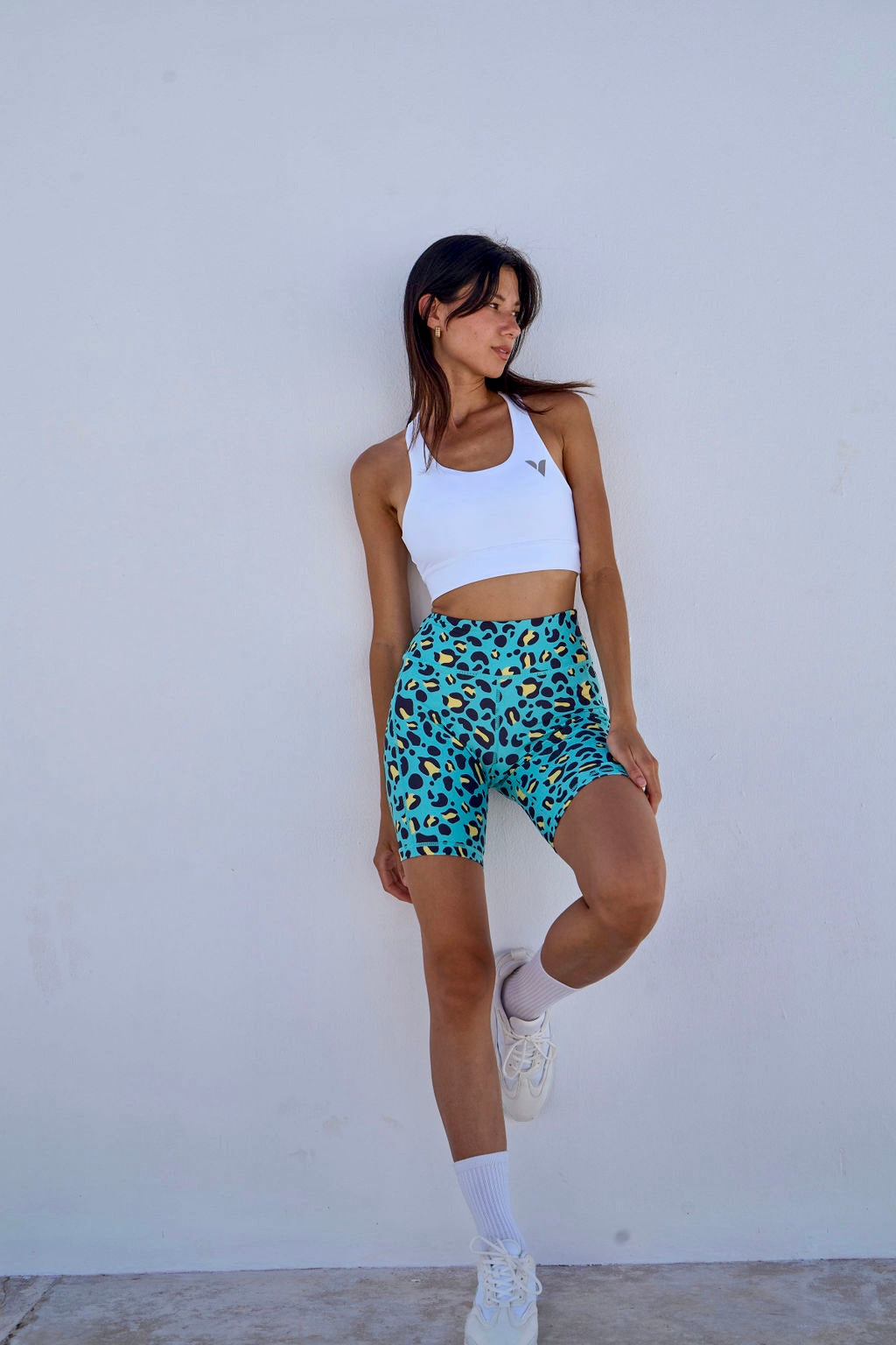 Rumble In The Jungle 3.0 High Waist Biker Shorts 8