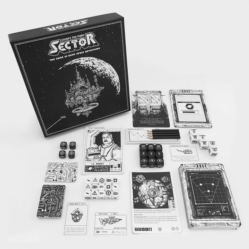 Escape the Dark Sector Board Game - Cooperative Sci-Fi Adventure Strategy Game for Adults & Teens - Perfect for Game Nights, Parties & Family Bonding