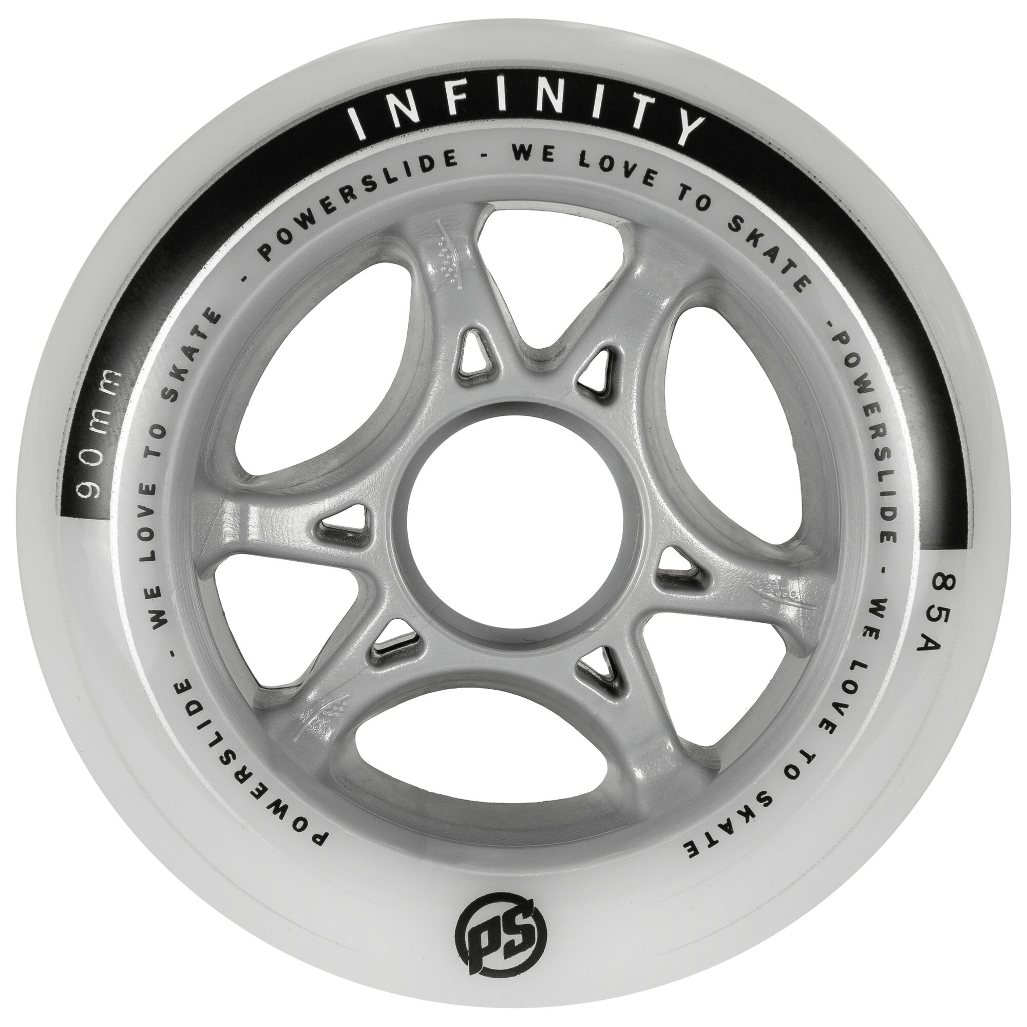 Infinity 90/85A Wheels - 4 Pack Set for Skateboards, Longboards & Roller Skates - High-Performance Urethane Wheels for Smooth Ride & Durability
