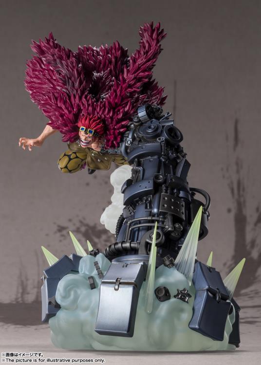 Figuarts Zero Extra Battle One Piece Eustass Kid Statue - Battle of Monsters on Onigashima - Anime Collectible Figure for Display & Gifts