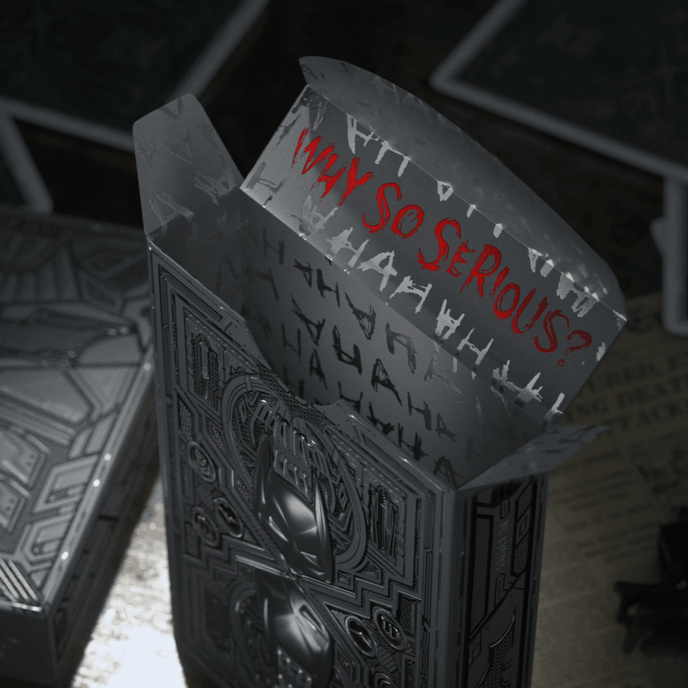 The Dark Knight Batman Playing Cards - Premium Collectible Deck for Poker, Magic Tricks & Game Nights - Perfect for Fans, Gifts & Movie-Themed Parties