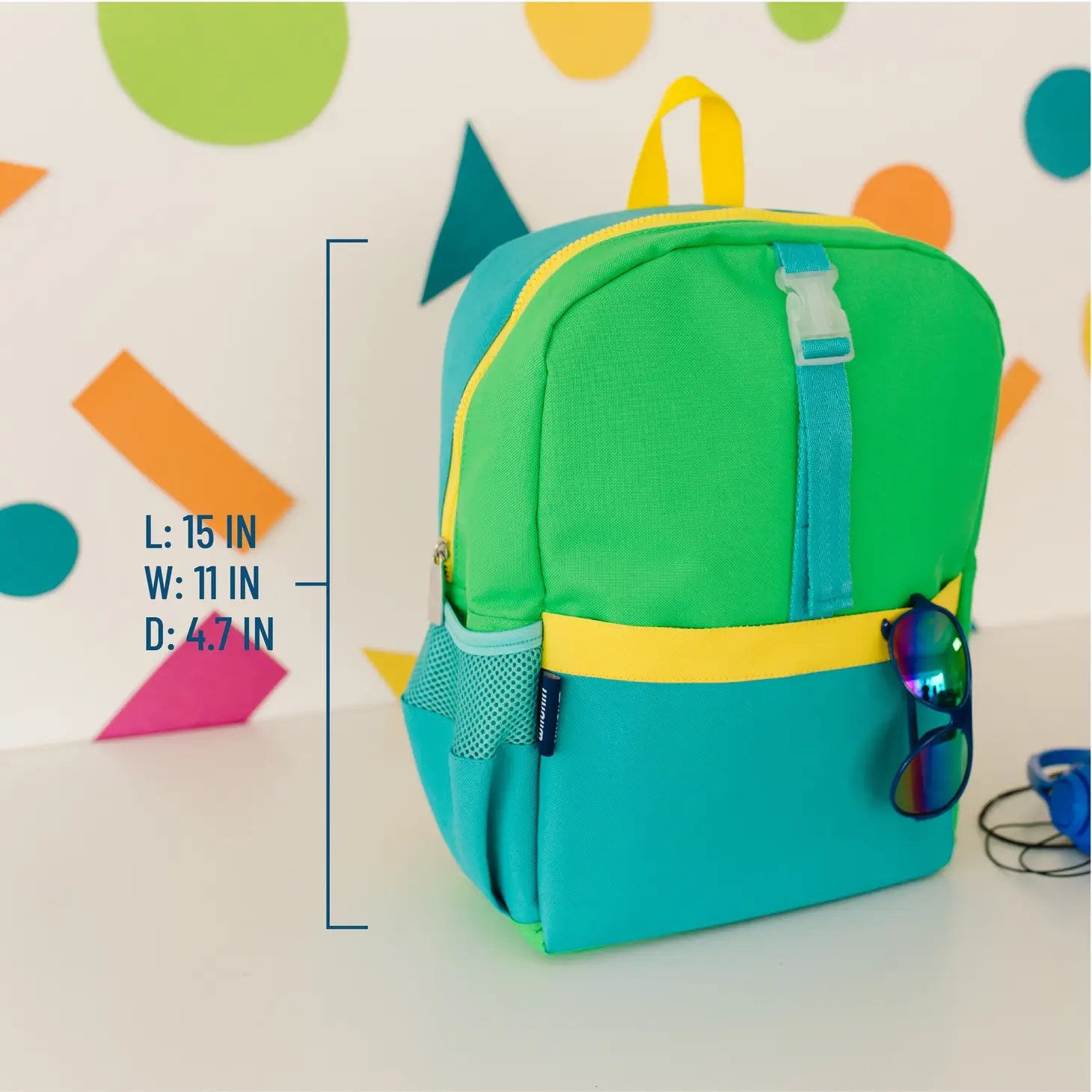 Monster Green Pack It All Backpack - Durable Travel & School Backpack for Men & Women - Perfect for Hiking, Camping & Daily Commute