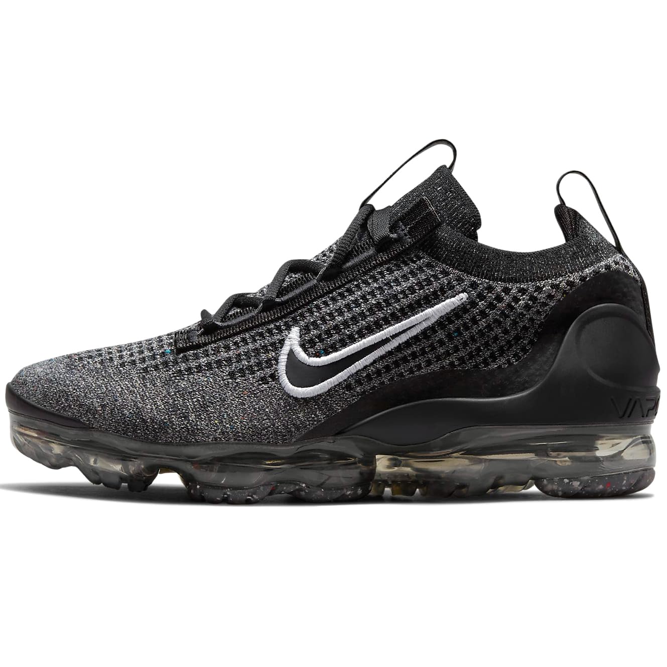 Nike Air Vapormax 2021 Flyknit Running Shoes for Men - Black/White/Anthracite Colorway - Size 5.5 - Lightweight & Breathable for Jogging, Gym Workouts & Casual Wear