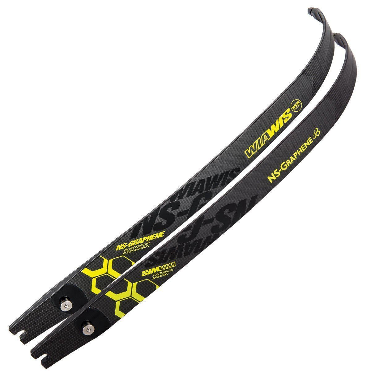 Win & Win WIAWIS NS G Graphene Foam Recurve Limbs - High-Performance Archery Limbs for Target Shooting & Competition
