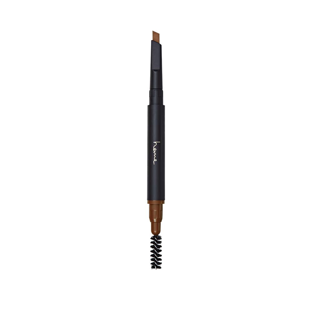 Heme Perfect Waterproof Brow Pencil - Walnut Brown 0.02 oz | Long-Lasting Eyebrow Makeup for Natural Look | Ideal for Daily Use, Gym & Outdoor Activities