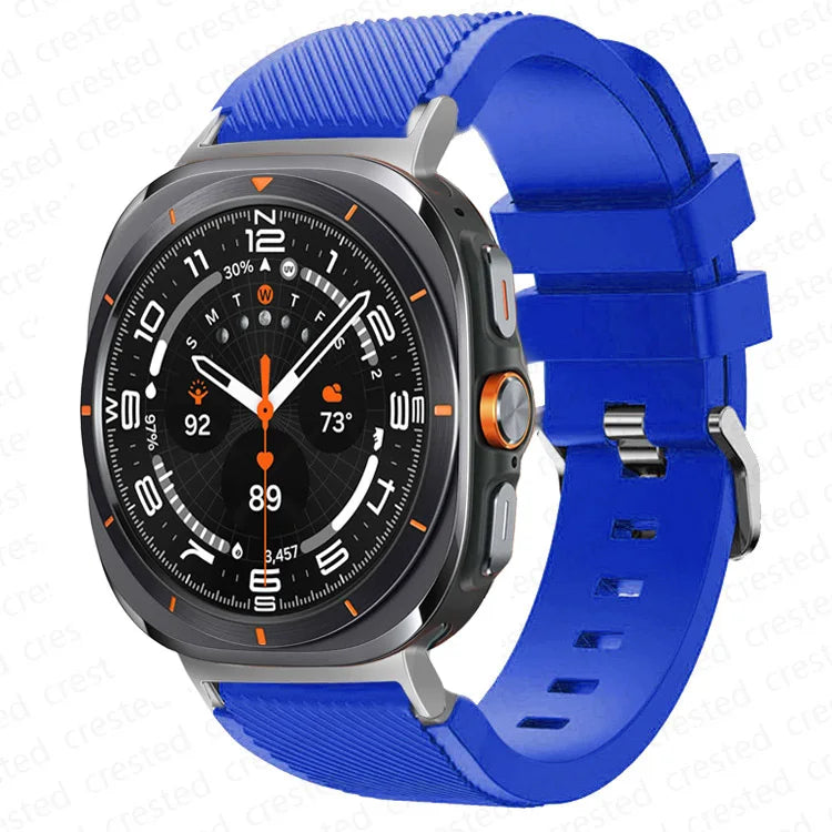 Rugged Band for Samsung Galaxy Watch Ultra - Durable Military-Grade Strap for Outdoor Sports & Fitness Tracking
