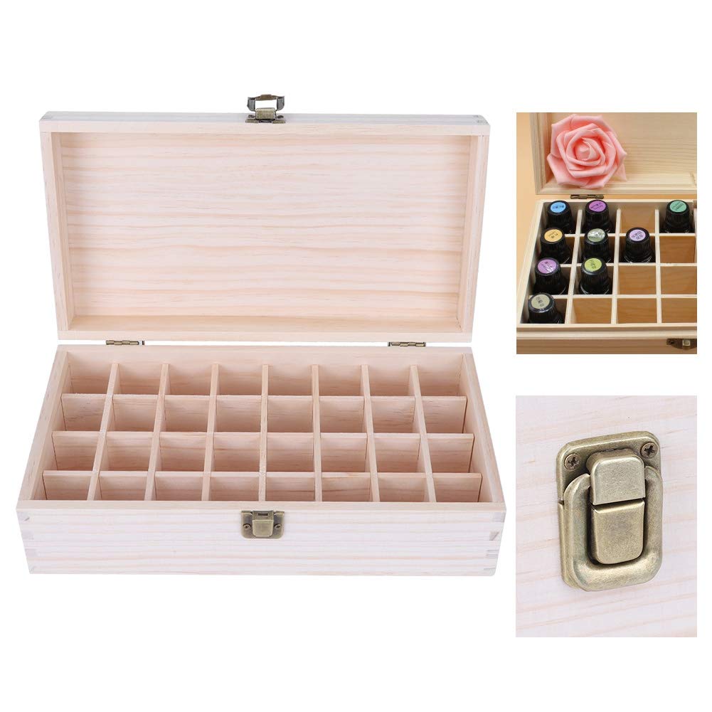 Durable Essential Oil & Nail Gel Storage Box - Secure Organizer for Beauty Products, Travel & Home Use