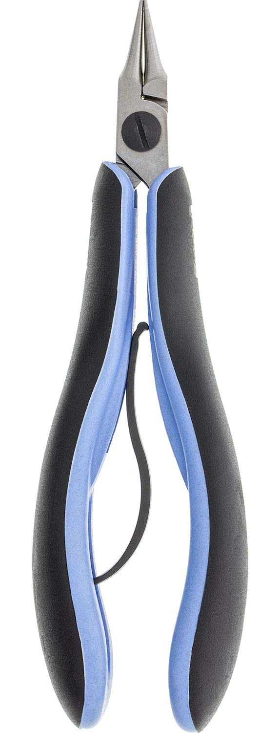 Lindstrom Ergo Steel Smooth Round Straight Round Gripping Pliers - 5.77 Inch Length - Foam Cushion Grip - RX7590 - Perfect for Electronics Repair, Jewelry Making, and Precision Crafting [PRICE is per TOOL]