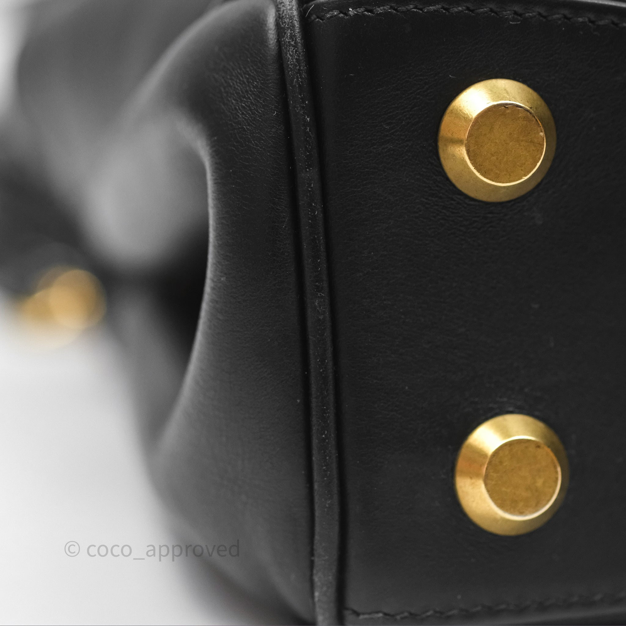 Balenciaga Rodeo Mini Bag in Black Smooth Calfskin with Gold Hardware - Stylish Crossbody Purse for Women, Perfect for Parties & Night Out