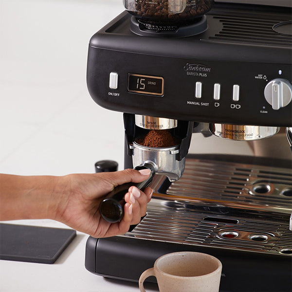 Sunbeam Barista Plus Espresso Coffee Machine - Professional Grade for Home Baristas, Perfect for Lattes & Cappuccinos | Ideal for Kitchens, Offices & Gifts