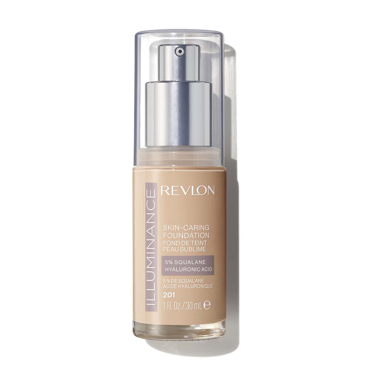 Revlon Illuminance Liquid Foundation - Tono 201 Creamy Natural - Lightweight, Buildable Coverage for Flawless Everyday Makeup | Perfect for Office, Date Night & Special Occasions