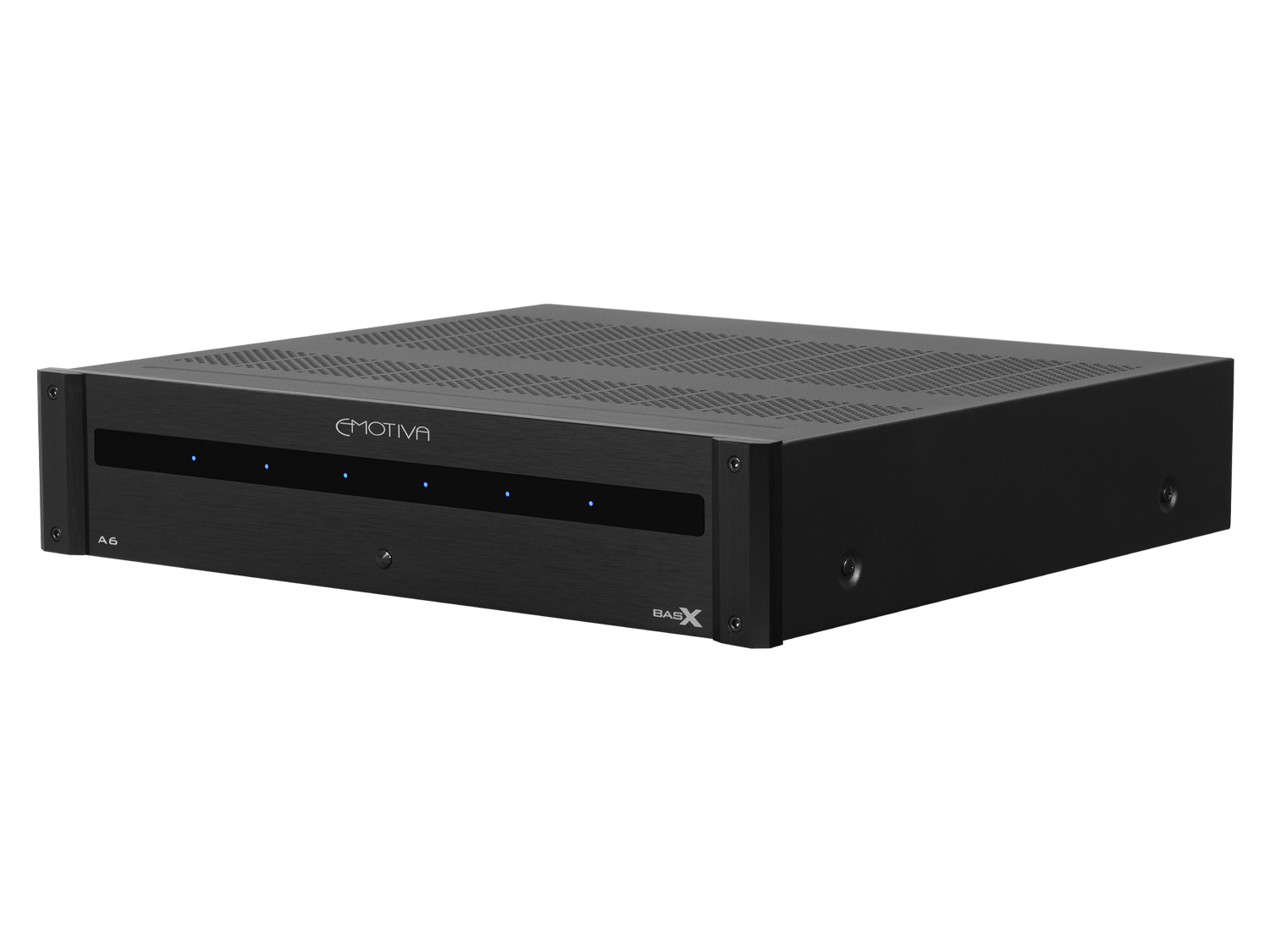 BasX A6 Six Channel Power Amplifier - High Performance Audio for Home Theater, Studio & Multi-Room Systems