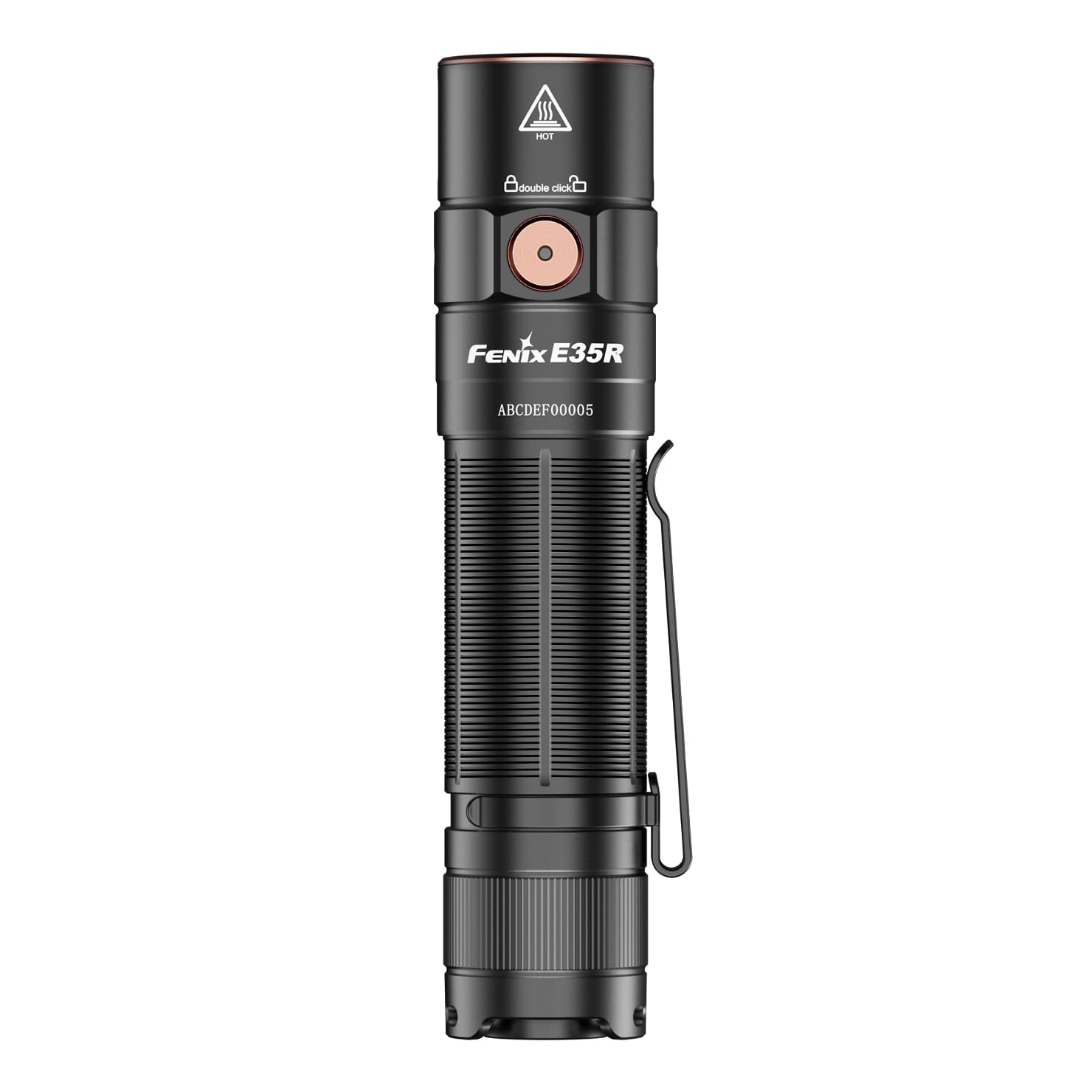 Fenix E35R EDC Flashlight - 3100 Lumens USB-C Rechargeable High Performance Flashlight with LumenTac Organizer | Perfect for Camping, Hiking, Emergency & Everyday Carry