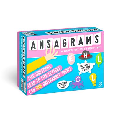 Anagrams - Fun Word Puzzle Game for Brain Training & Vocabulary Building | Perfect for Family Game Nights, Classroom Activities & Travel Entertainment