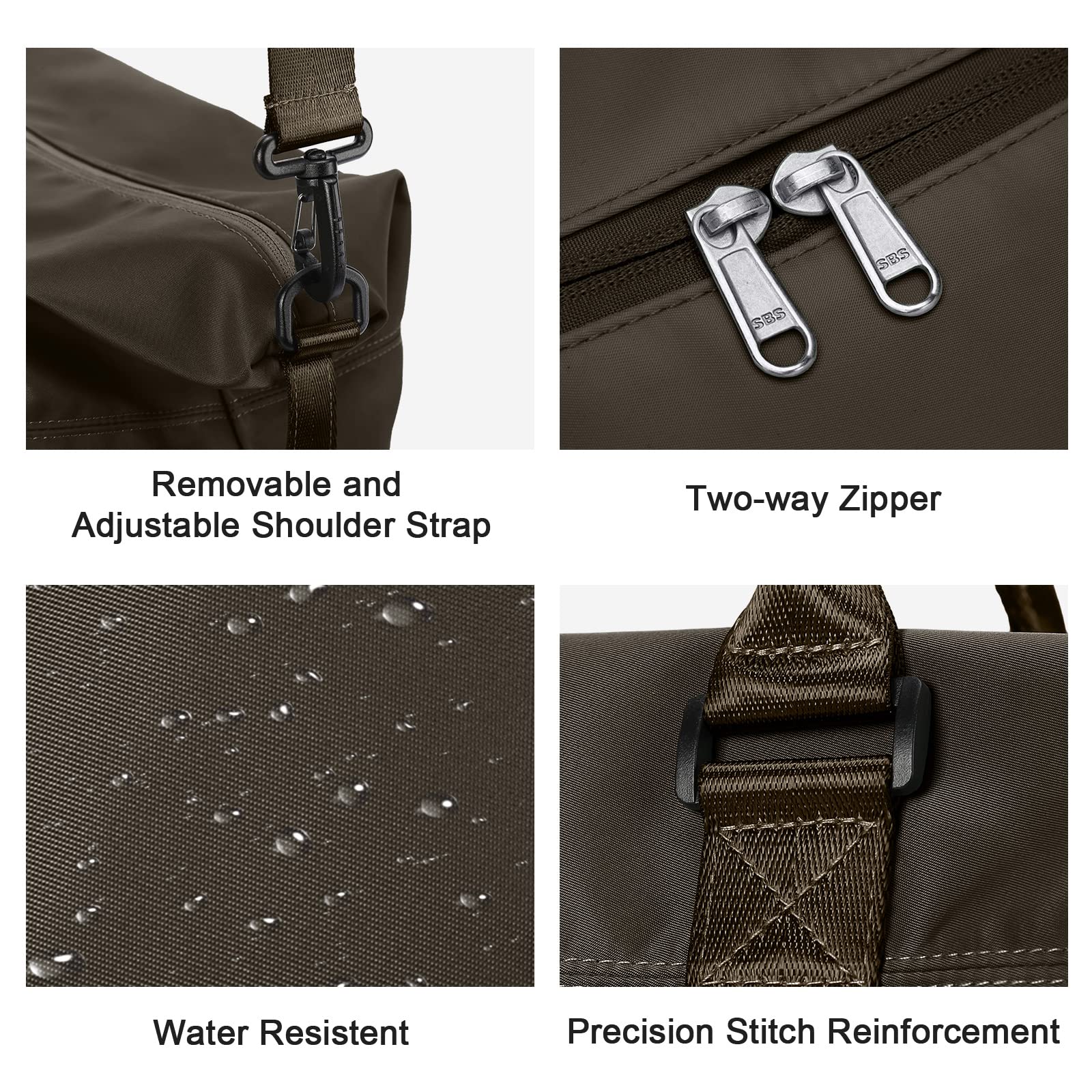 Best Travel Duffel Bag for Women - Lightweight Sports Tote & Gym Shoulder Bag - Perfect as Weekender Overnight Bag for Travel, Workout, Yoga, and Weekend Getaways