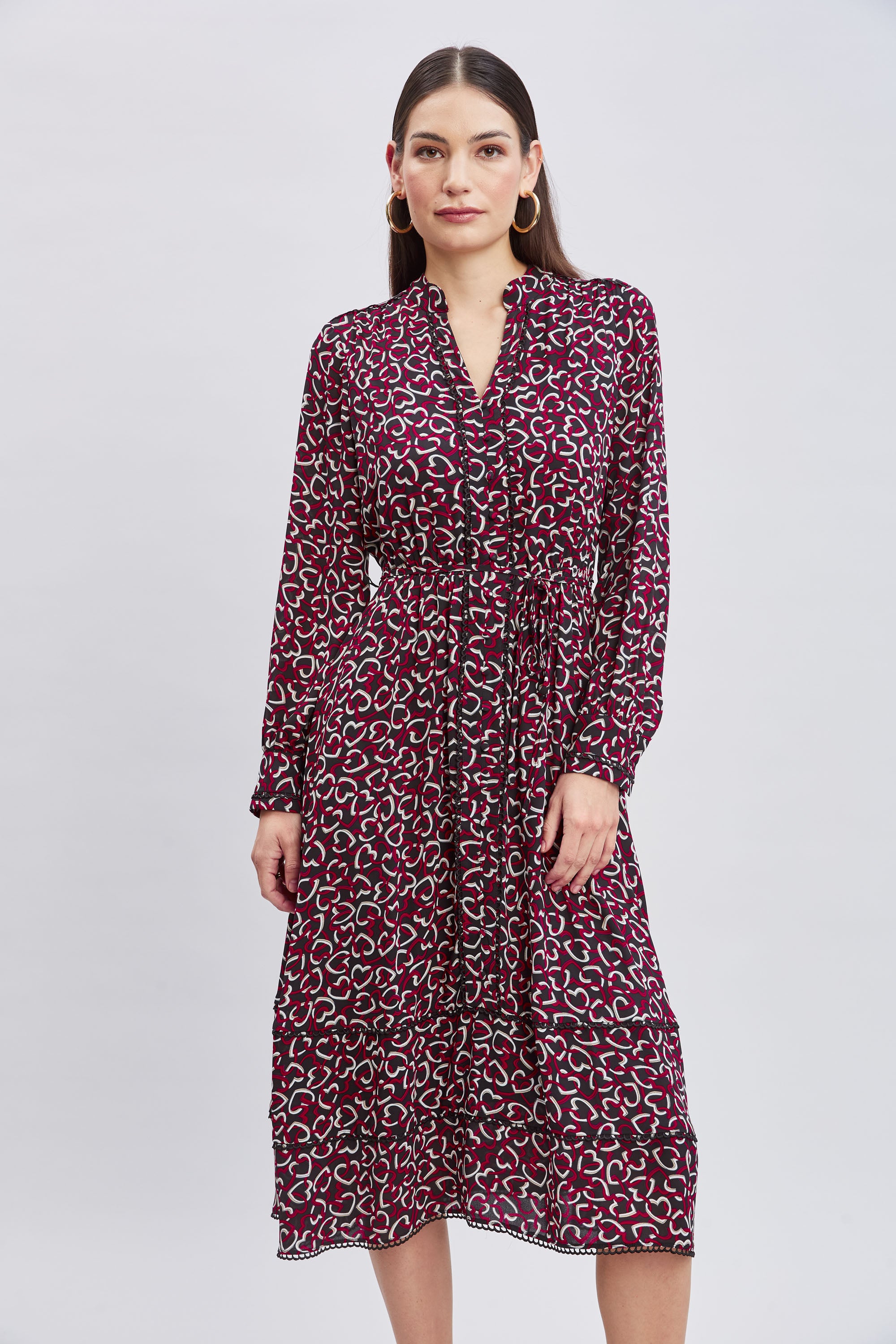 Tahari Heart Link Dress - Elegant Floral Print Cocktail Dress for Women | Perfect for Parties, Weddings & Special Occasions