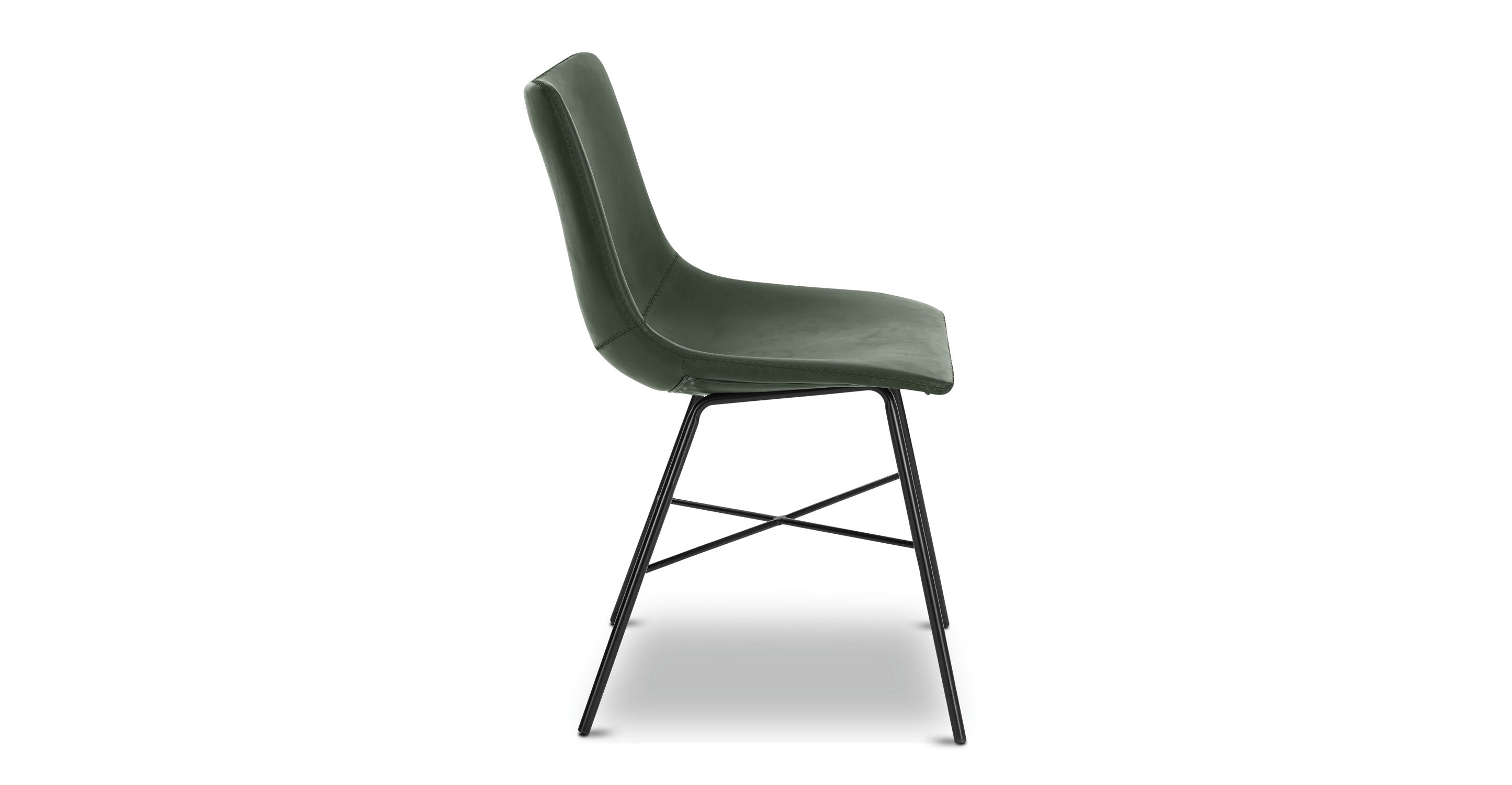 Paxton Modern Dining Chair - Sturdy Wooden Kitchen Chairs Set of 2, Comfortable Upholstered Seat - Perfect for Dining Room, Kitchen, Breakfast Nook & Small Spaces