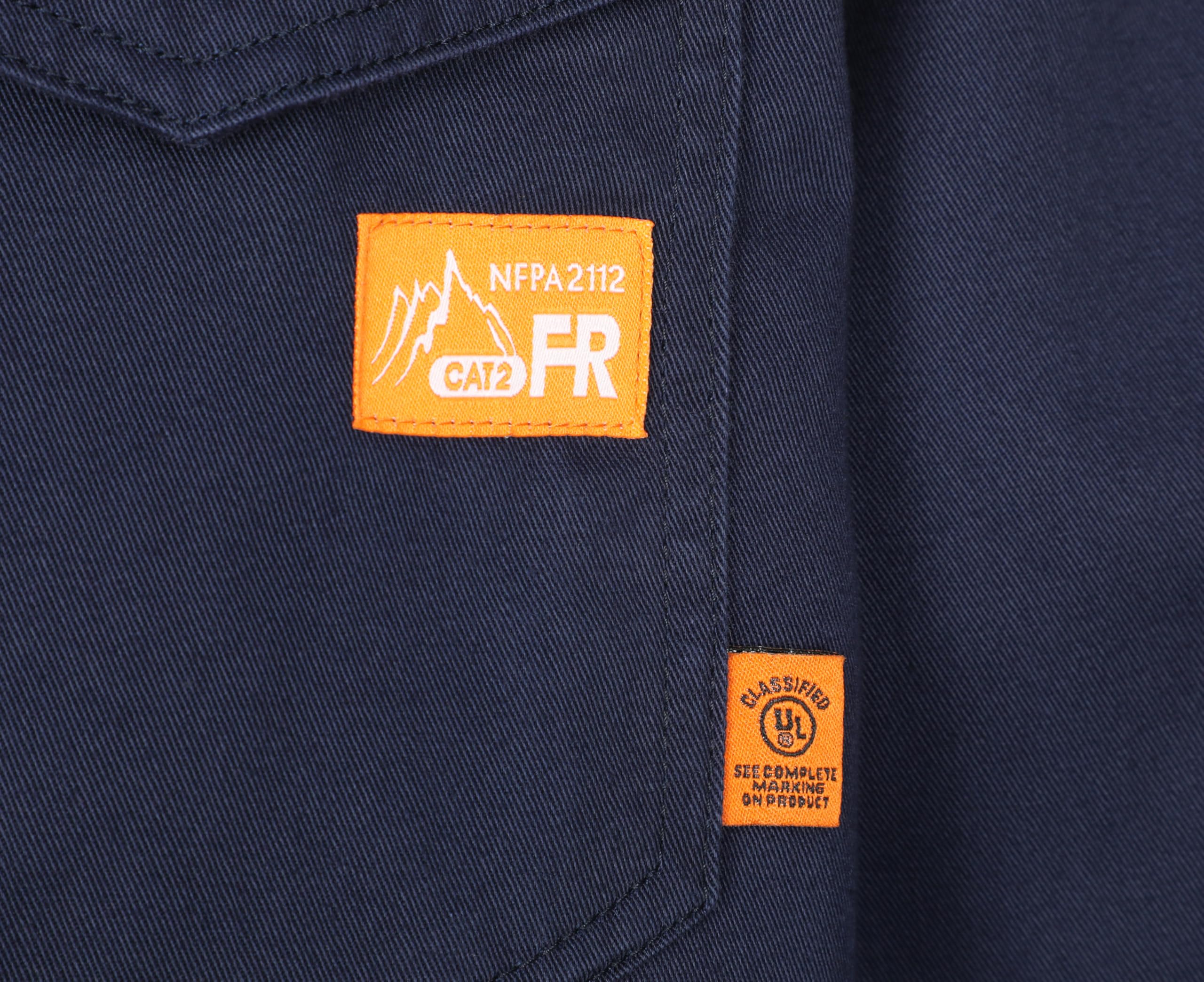 Flame Resistant Work Shirt for Men - Titicaca FR Cotton 7.5oz Welding Shirt | Durable & Comfortable for Construction, Welding & Industrial Work