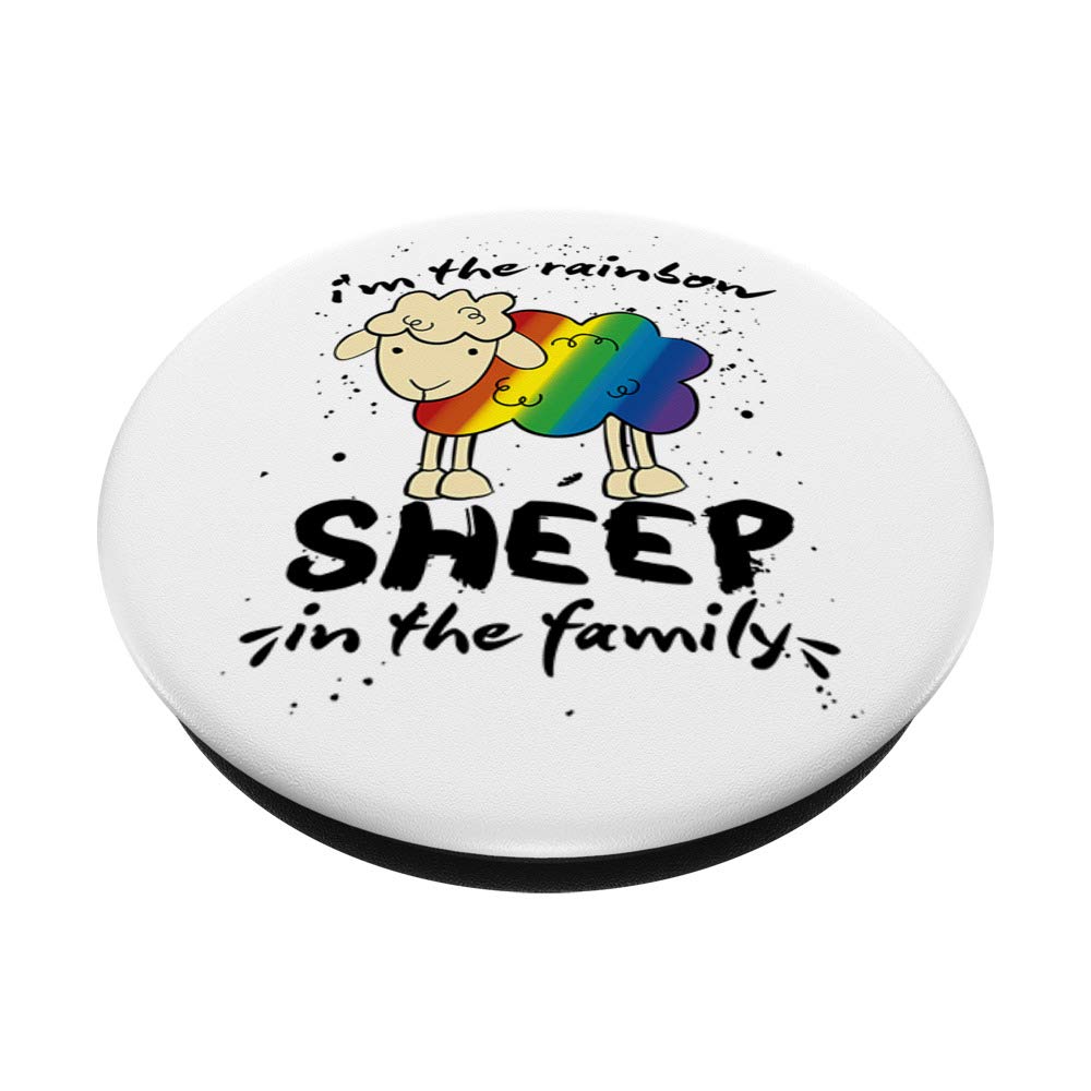 I'm The Rainbow Sheep - Funny LGBT Pride T-Shirt for Gay Lesbian Bisexual & Transgender - Perfect for Pride Parades, LGBTQ Events & Ally Support