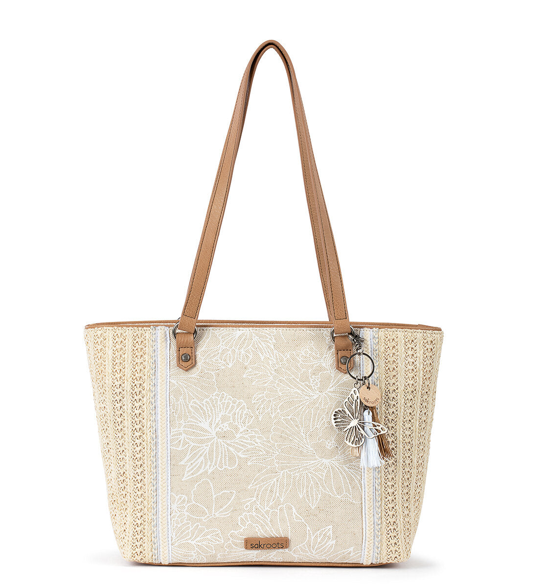 Stylish Metro Tote Bag for Women - Large Durable Canvas Shopping Tote with Long Handles - Perfect for Grocery Shopping, Beach Trips, Work & Travel