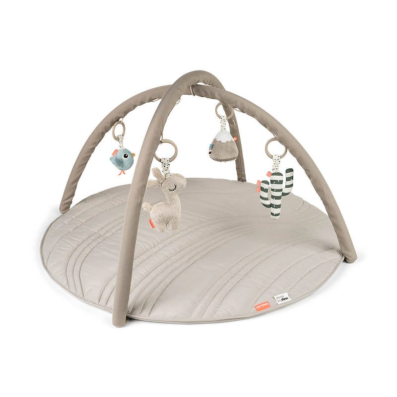DONE BY DEER Lalee Sand Activity Play Mat for Babies & Toddlers - Soft, Non-Toxic Playmat for Crawling, Tummy Time & Sensory Development